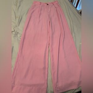 Stella Dallas pink wide leg pants S